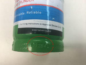 Location of serial number